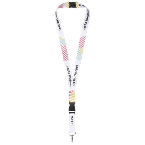 Balta sublimation lanyard with safety breakaway and buckle