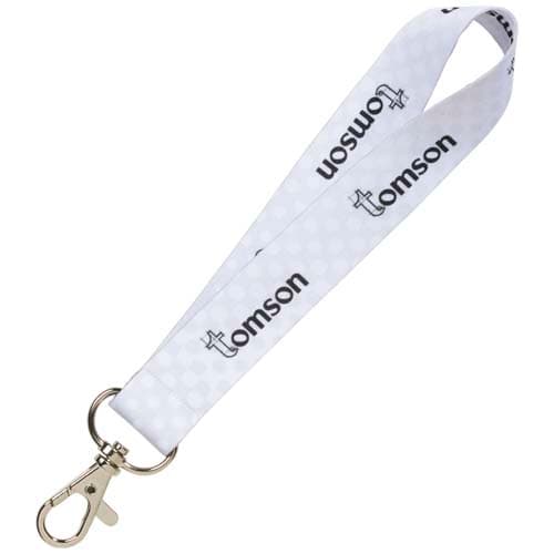 Mini sublimation lanyard