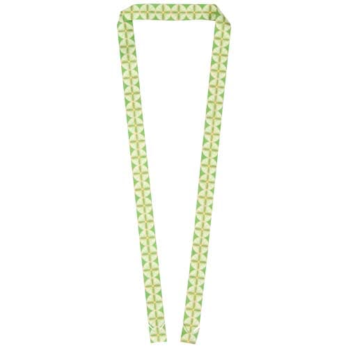 Kord RPET lanyard with paper badge