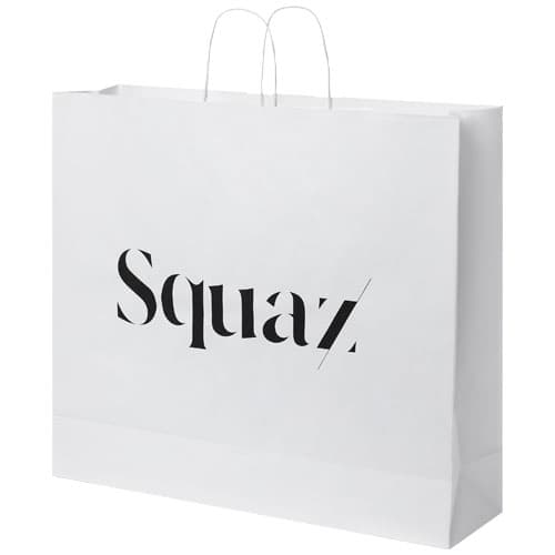 Kraft 90-100 g/m2 paper bag with twisted handles - 49.5 x 14 x 44 cm