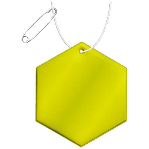 RFX™ H-12 hexagon lightweight reflective PVC hanger