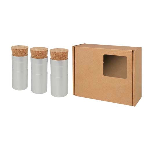 Hey Pots desktop garden flower mix - set of three