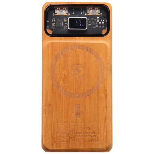 SCX.design P48 10.000 mAh magnetic 15W wooden power bank