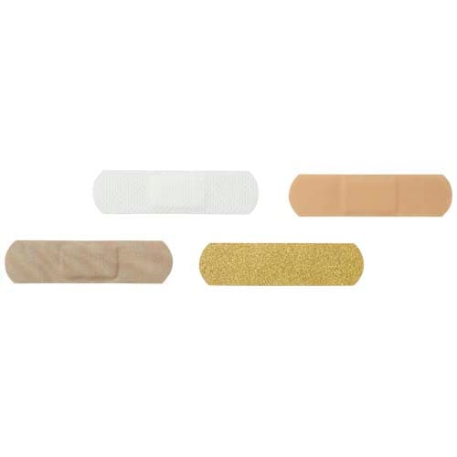 5-pieces plasters with full colour printed paper envelope