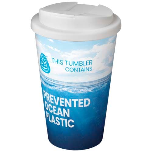 Brite-Americano® POP 350 ml insulated tumbler with spill-proof lid