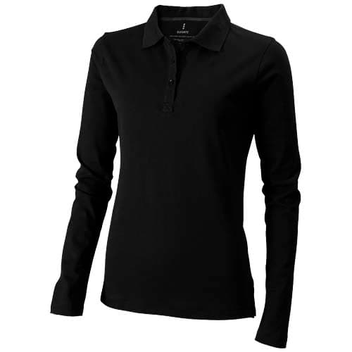 Calgary 180 g/m2 long sleeve women's polo