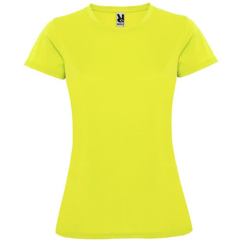 Montecarlo 150 g/m² short sleeve women's sports t-shirt